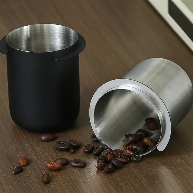 【HAPPYH】ملحقات ماكينة الإسبريسو 58 مم للمنزل والمقهى وكوب جرعات القهوة وجهاز استقبال مسحوق قهوة الإسبريسو لبار المطعم