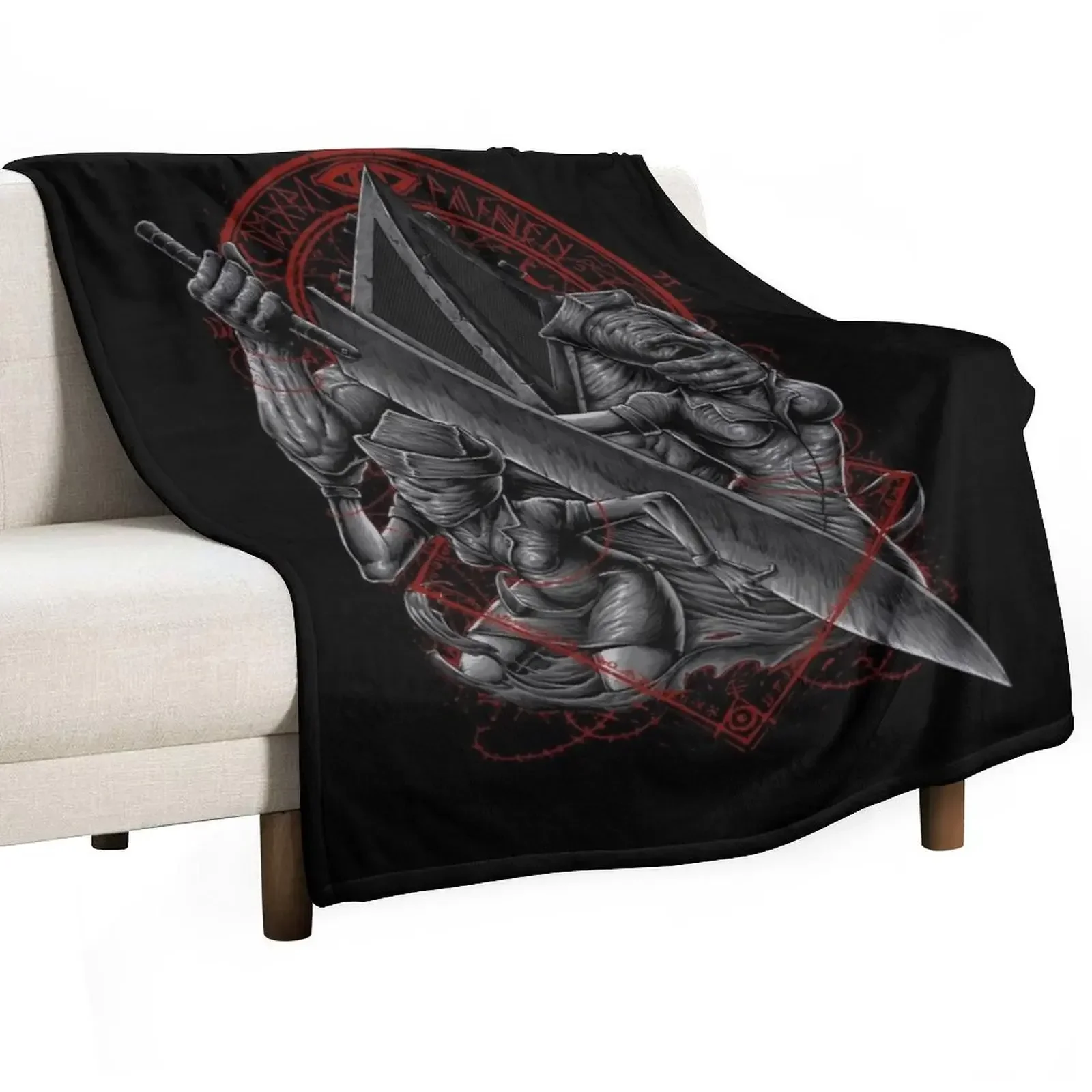 Silent Hill Throw Blanket Fluffy Cozy Throw Blanket for Home Decor
