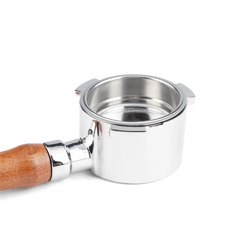 

BABZ-деревянная ручка из цельного дерева, ручка для кофе из нержавеющей стали 304, подходит для Delonghi EC680/EC685