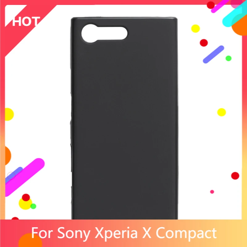 Xperia X kompaktowy futerał matowy miękki silikonowy TPU tylna pokrywa dla Sony Xperia X kompaktowy futerał na telefon Slim odporny na wstrząsy
