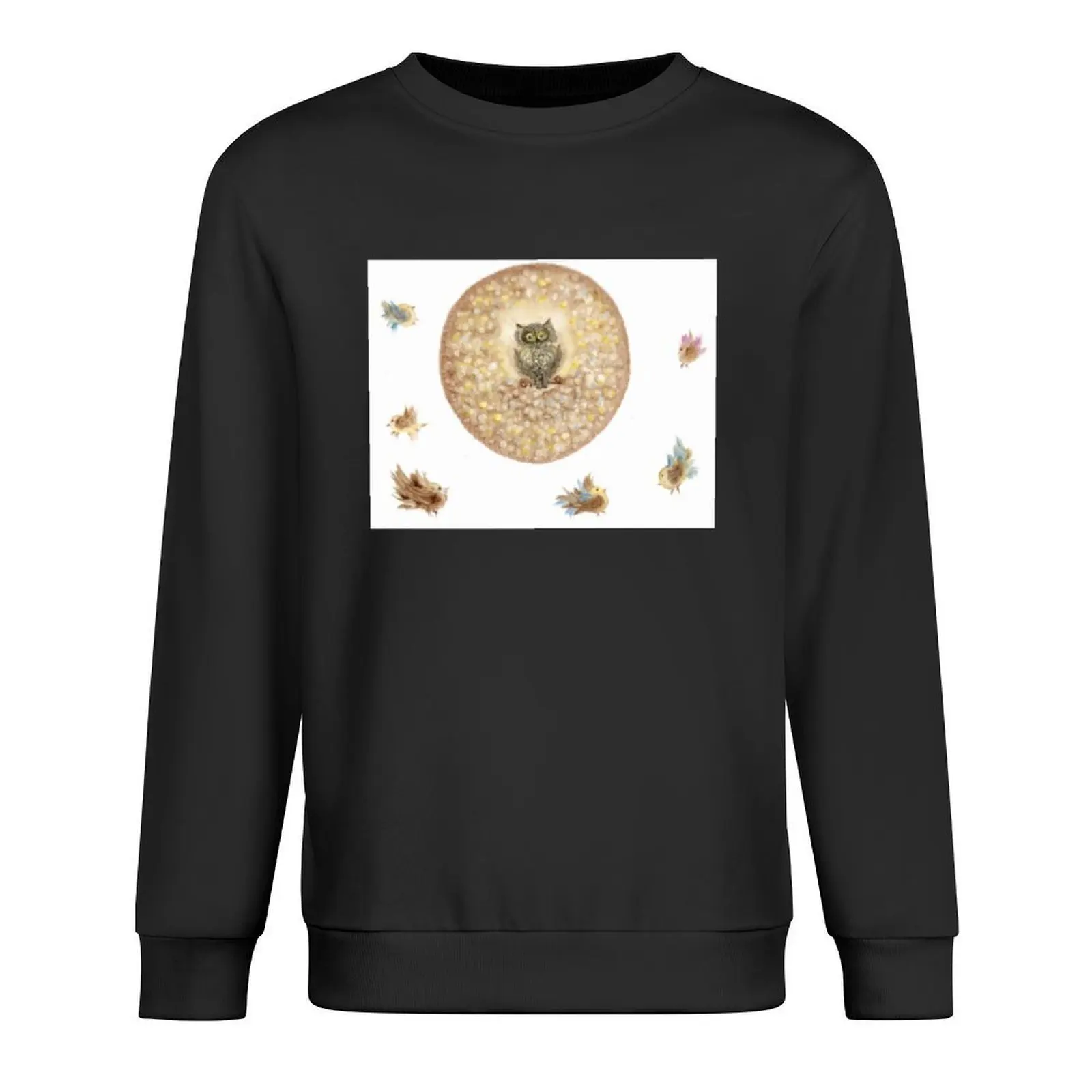 

Owl and friends Pullover men's autumn clothes autumn men's sweat-shirt set tracksuits sweatshirt men