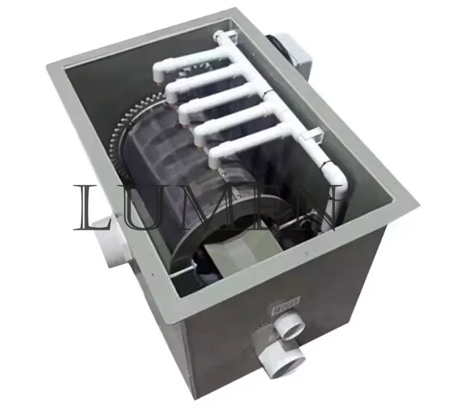 3-ton Machine (automatic Flushing Single Control) Turnover Box Drum Microfilter Fish Pond Filtration Equipment Small Filter