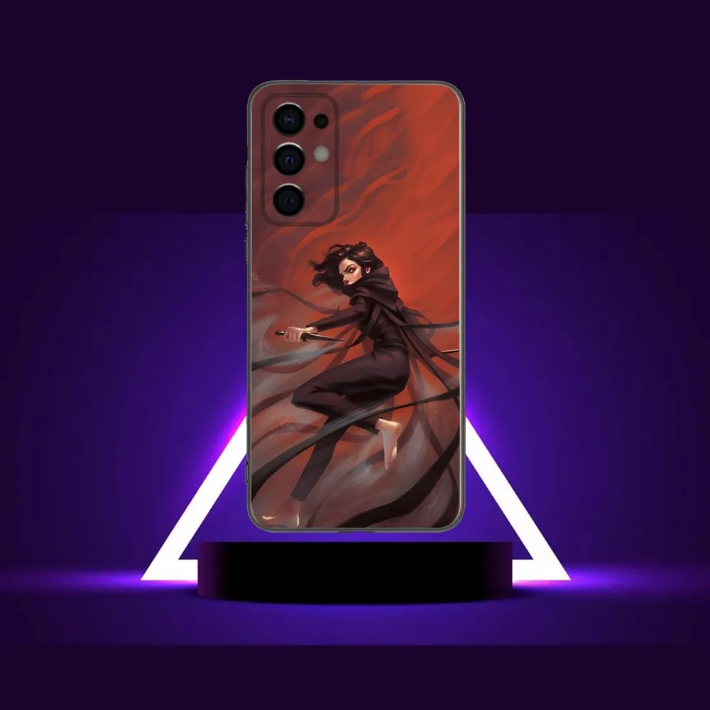 Mistborn Trilogy Vin Phone Case For Samsung Galaxy A13,A21s,A22,A31,A32,A52,A53,A71,A80,A91 Soft Black Shell