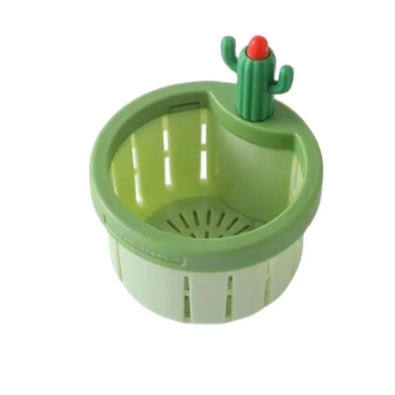 Cactus Sink Filter Screen Kitchen Anti Clogging Sink Vegetable Washing Basin Sewer Filter Basket Kitchen Waste Filter Screen