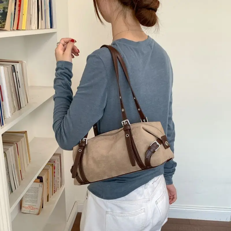 Armpit Bag Commuting Autumn Winter Tote Light Luxury Niche Single Shoulder High Texture Messenger Bag Exquisite Simple Leisure