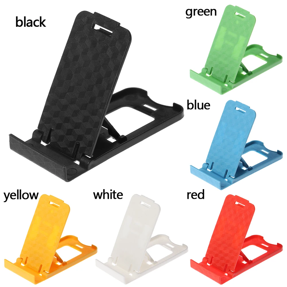 Adjustable Convenience Universal Folding Bracket Phone Holder Cellphone Tablet Mount Stand