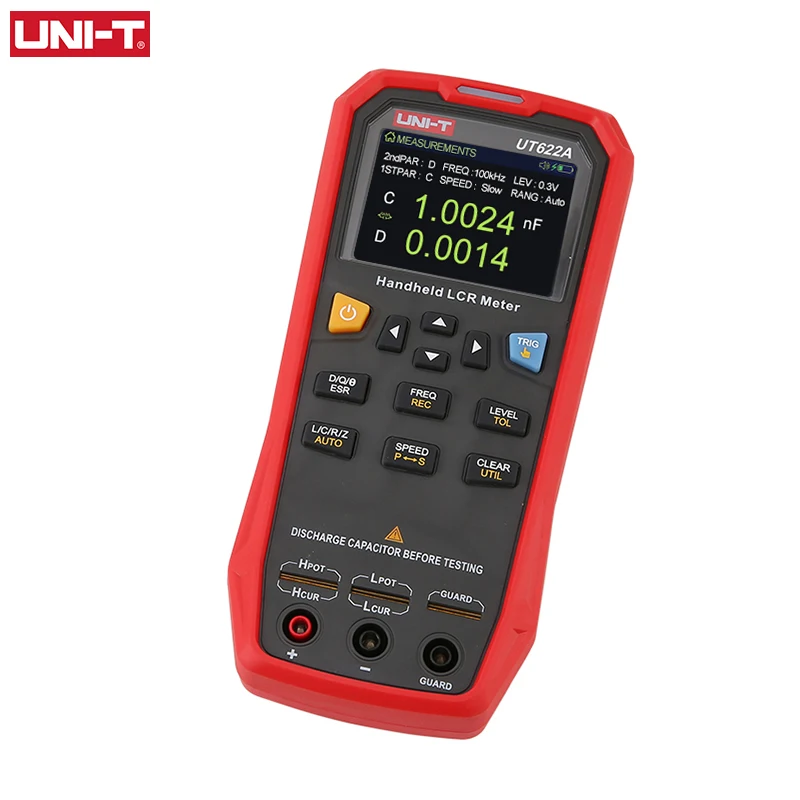 UNI-T UT622A UT622C UT622E Kapasimeter Digital LCR Meter Multimeter Kapasitor Komponen Elektronik Tester