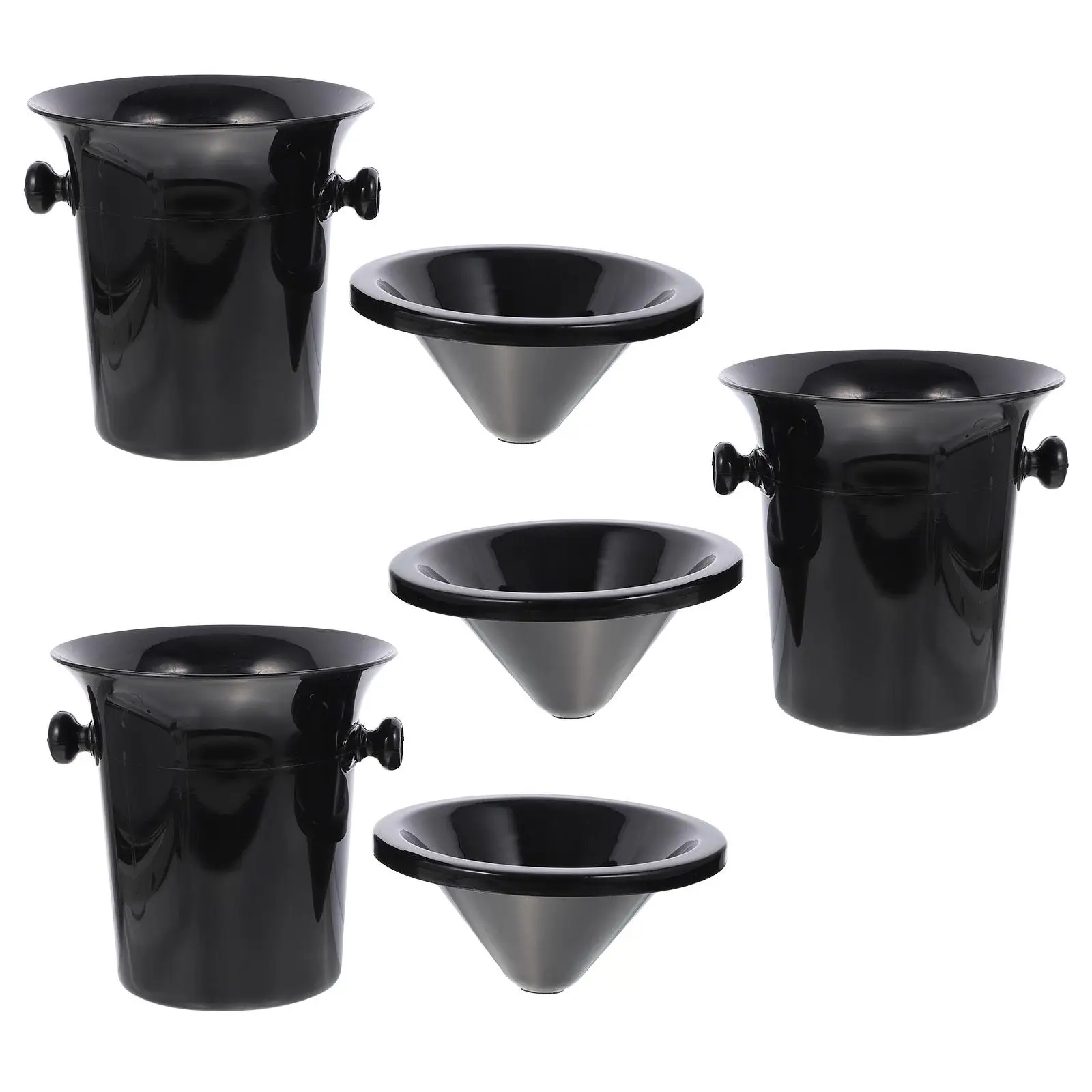 

Tasting Spittoon Plastic Ice Bucket Premium Material Design for Parties Cellars Bars Exhibitions Dump Bucket Accessory