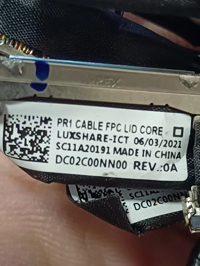 لكابل شاشة Thinkpad X1 Carbon 9TH 21، كابل الكاميرا DC02C00N800 N600