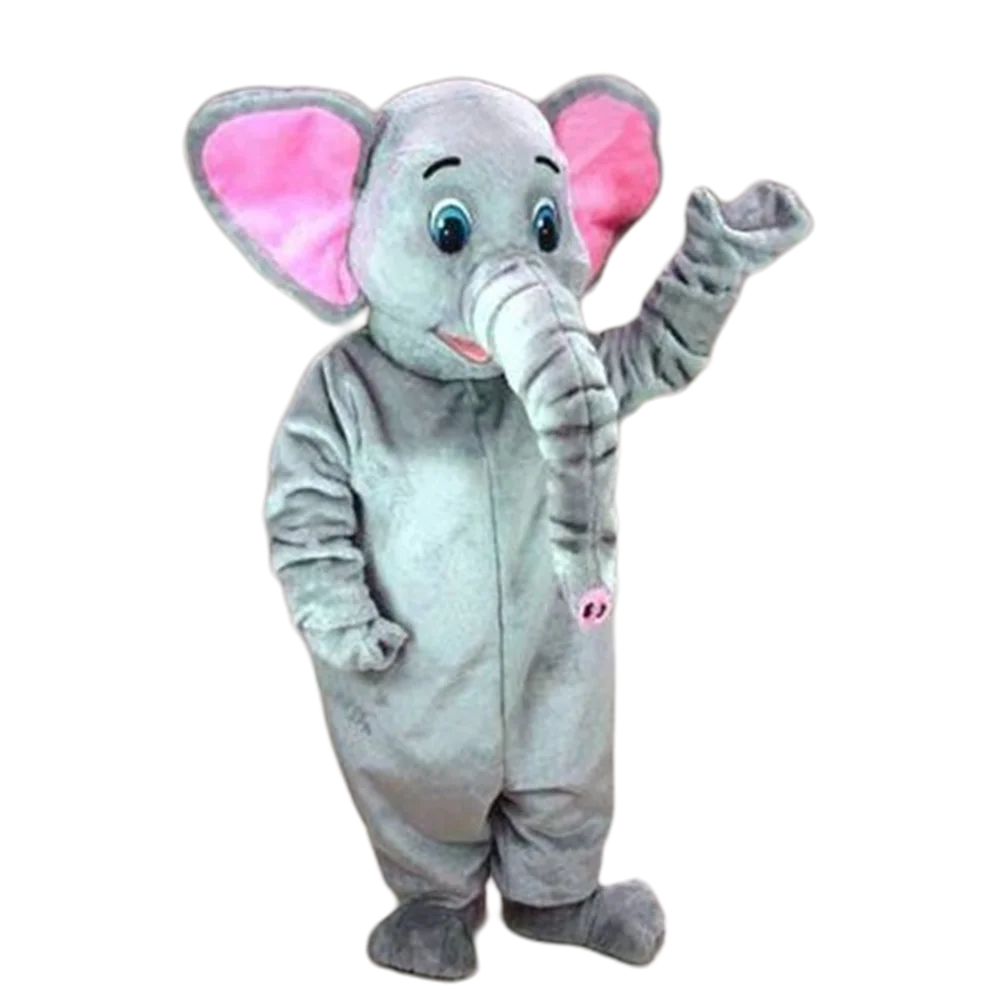 mascotte orecchie rosa elefante costume della mascotte vestito operato fantasia personalizzata costume cosplay tema mascotte costume di carnevale kit 125