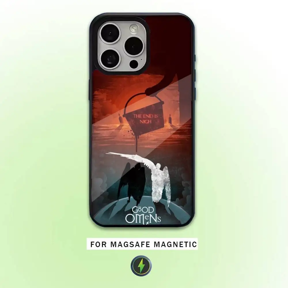 حافظة هاتف OmenS-S G-Good Love لهاتف iPhone17,16,15,14,13,12,11 Plus، Pro Max Magnetic للشحن اللاسلكي Magsafe #4