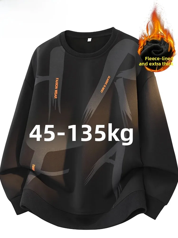 

Мужская толстовка MoChao американского размера, осенне-зимняя, утепленная, с длинным рукавом, круглым вырезом, базовый слой, свободный крой, повседневная