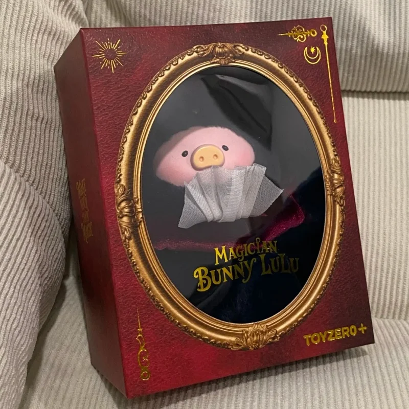 Figurka winylowa Lulu z serii Magician Bunny, urocza figurka świnki Lulu, zawieszka, zabawki, breloczek do kluczy z świnką, dekoracja, prezent