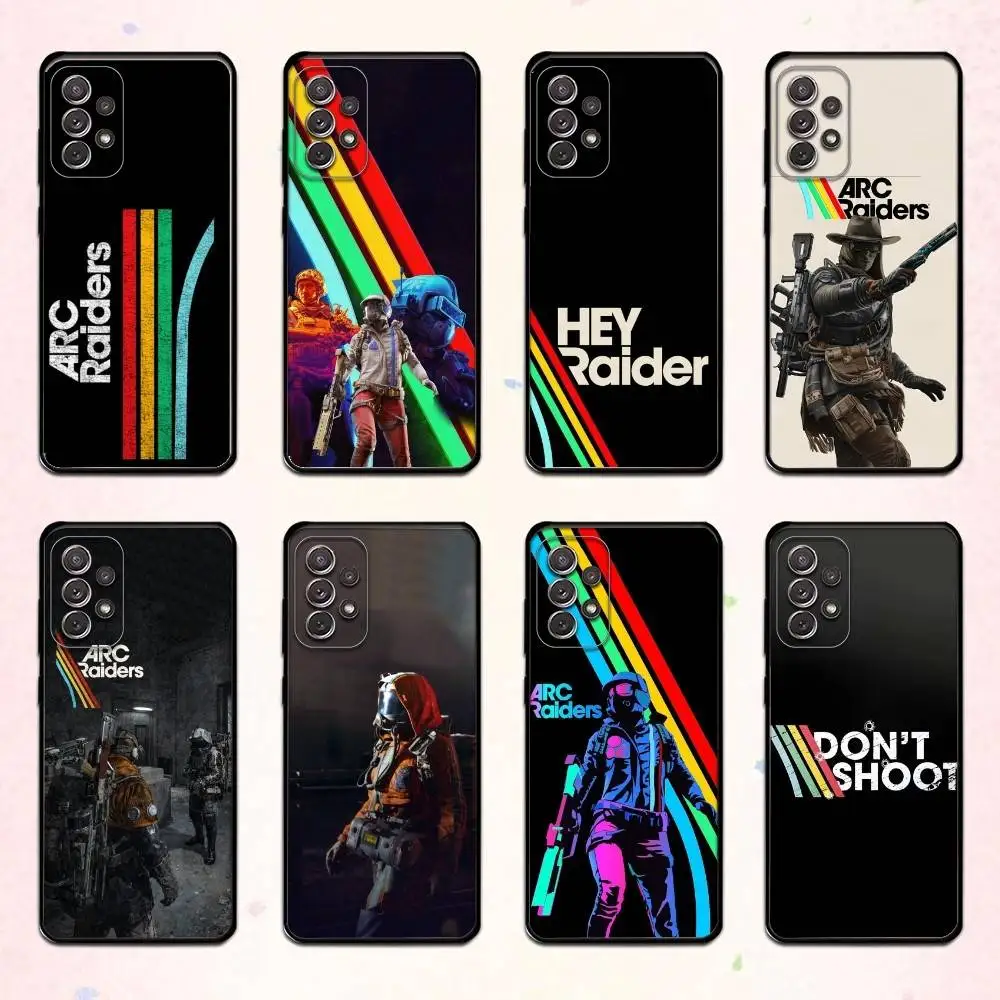 

Tactical Co-op A-ARC R-Raiders Phone Case For Samsung S 25,24,23,22,30,21,10,9,Ultra,Plus,Lite,FE,4,5 G Soft Black Case