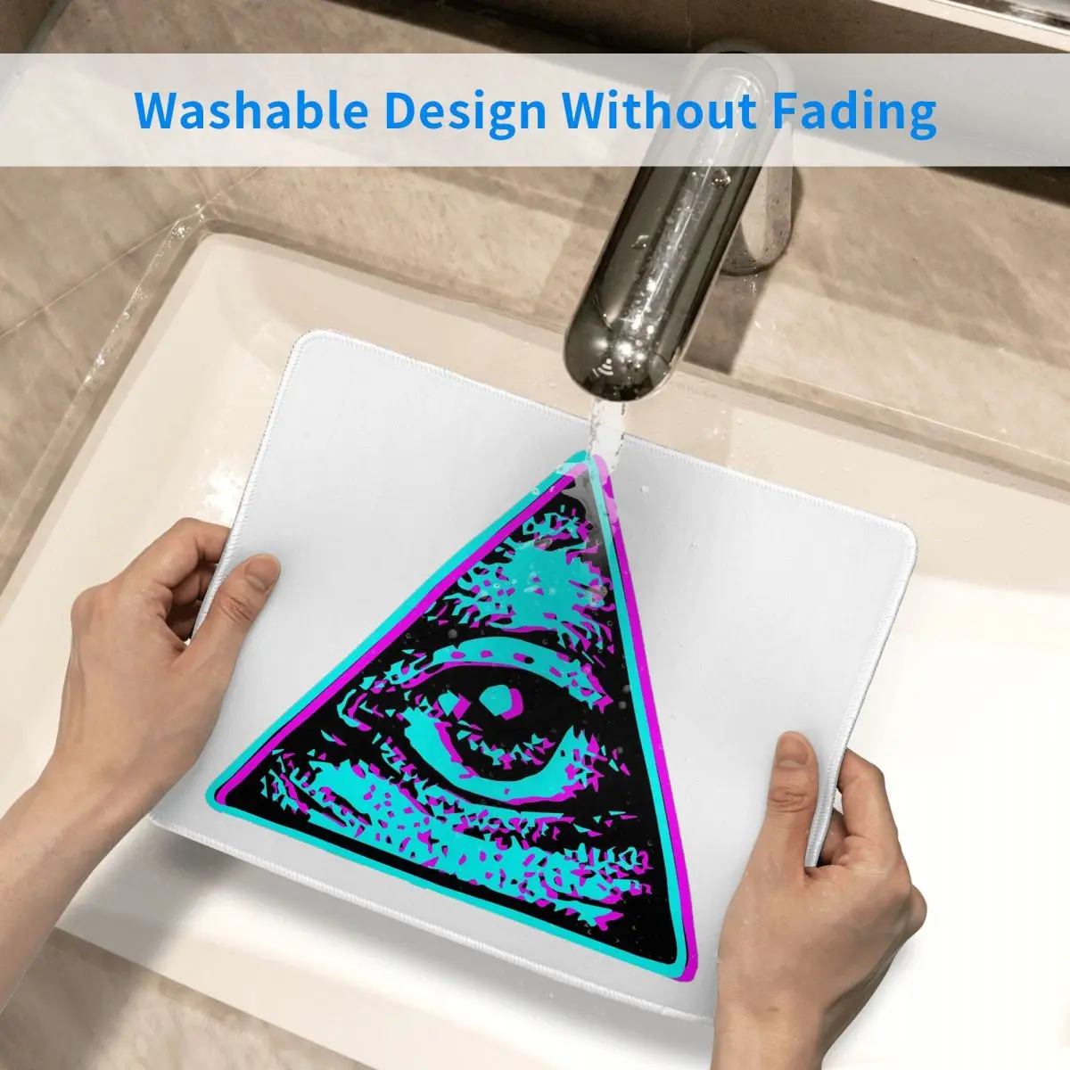 Eye Illuminati Mouse Pad Keyboard Komputer Mouse Mat Gamer PC Laptop Desk Mat Aksesori Kantor Alas Meja