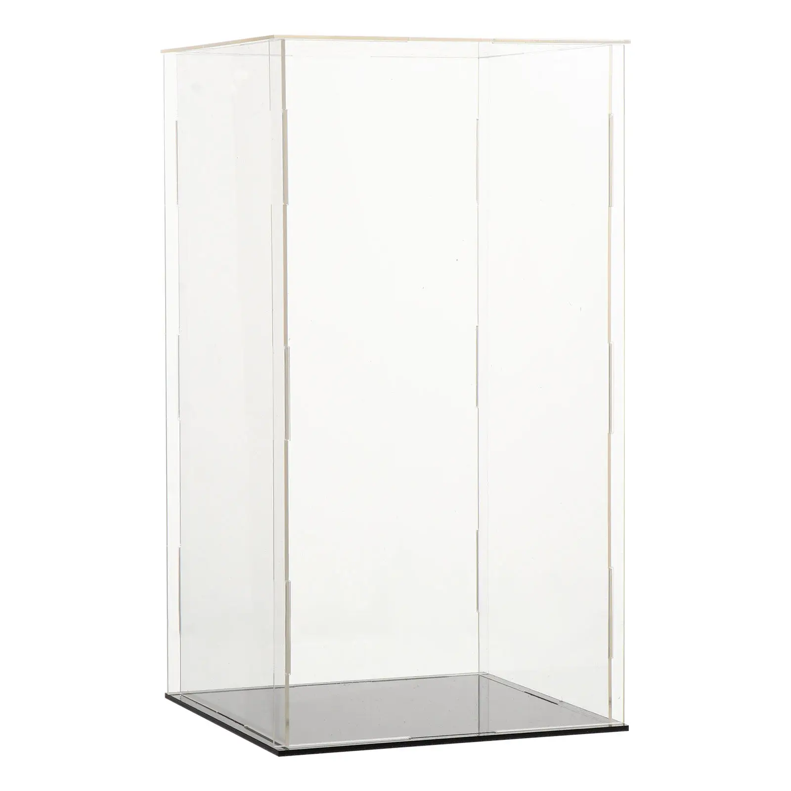 1Pcs Crystal Clear Acrylic Display Box for Home Office Desk Display Storage and Gifting Compact Protective Case for Valuable