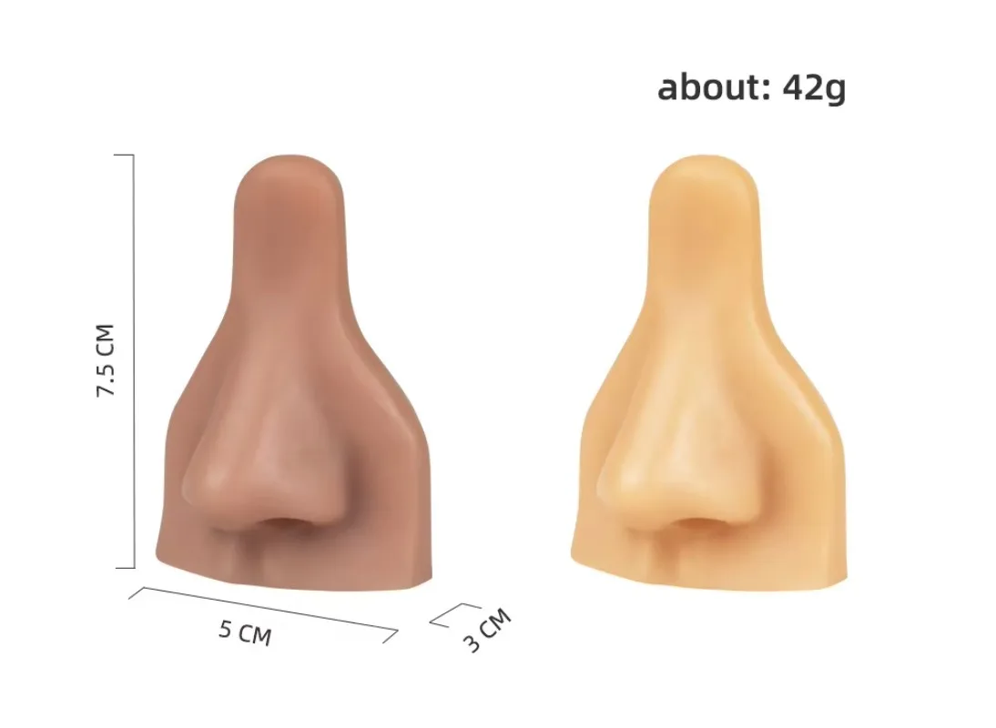 Hot Sale Tattoo Practice Jewelry Display Piercing Practice Soft Silicone 3D Three-Dimensional Ear Nose Model