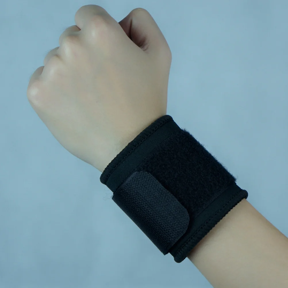 

2pcs Sports Wristband Adjustable Fitness Support Brace For Men Women Running Basketball Yoga Cycling Anti-Slip Sweat Absorbent