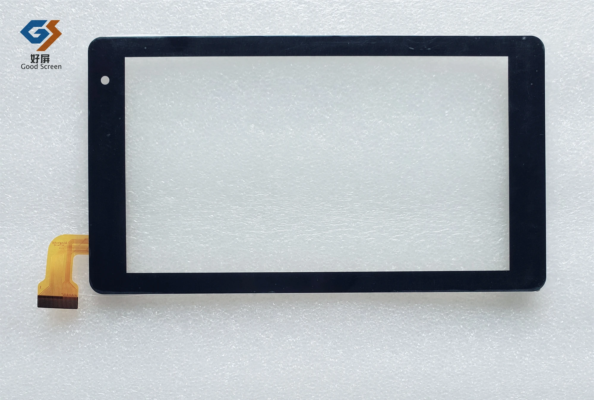 7 Inch Black touch screen p/n Kingvina PG774-V2 Capacitive touch screen panel repair and replacement parts PG774-V2