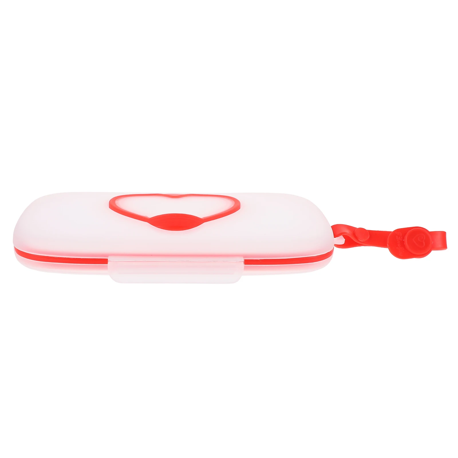 

Portable Wipes Box Baby Wipes Travel Size Case Dispenser Container Storage Red Reusable PP Material Silicone Seal Moisture Lock