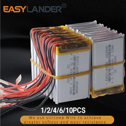 Silicone Wires 3.7V 900mAh 603048 Batteries Rechargeable Lithium Li-ion Polymer Battery