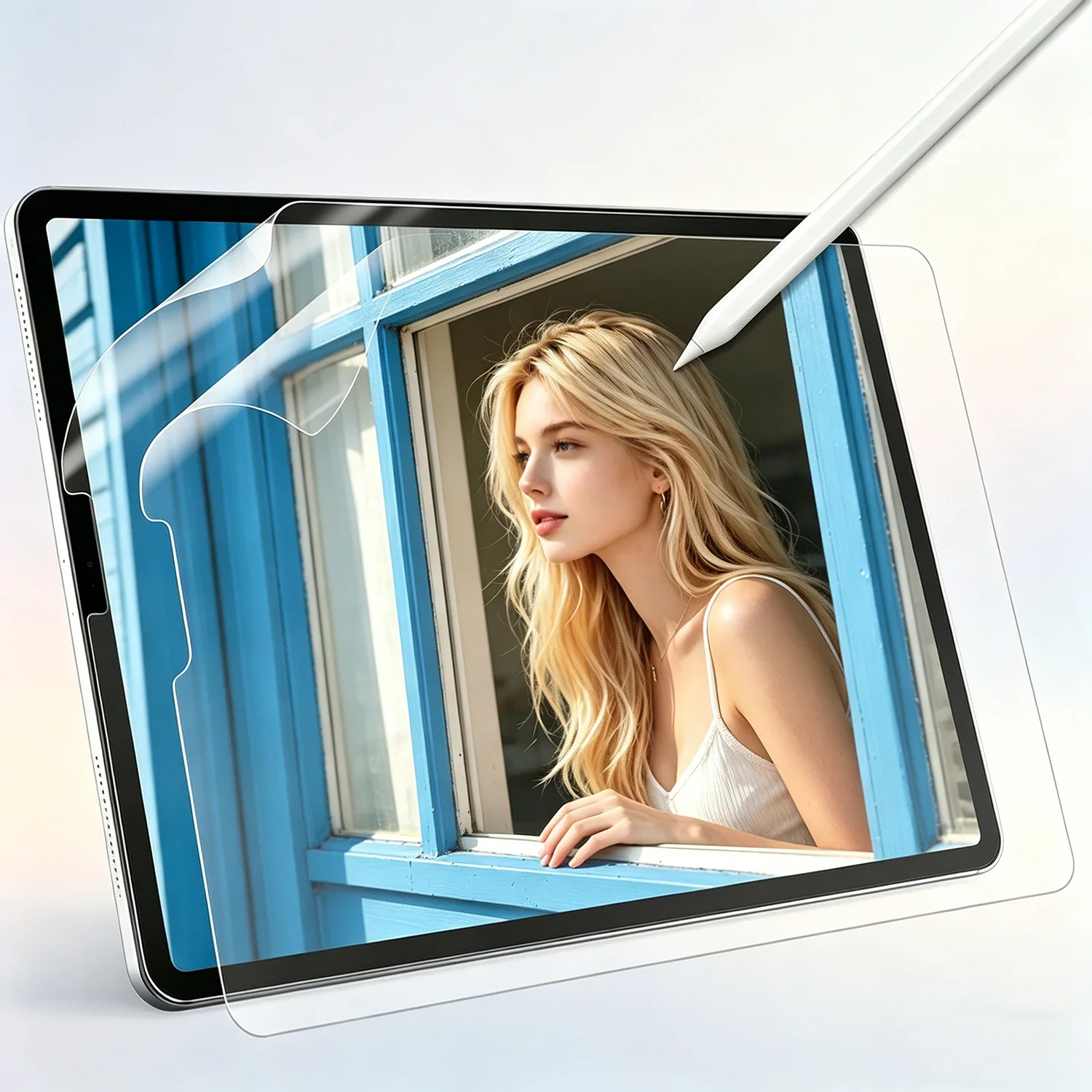 

Protescreen 2Pack paperfeel Screen Protector for iPad Pro 12.9in (2018-2022), Anti-Glare, Blue Light Filter