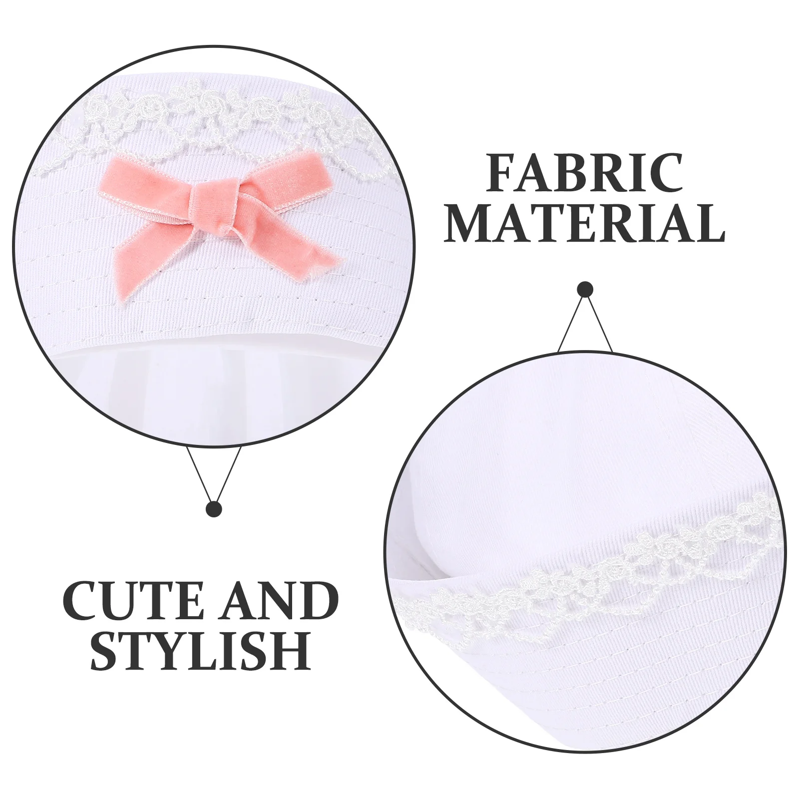 

Lace Bowknot Sailor Hat Classic Color Breathable Fabric Stylish Nautical Theme Outdoor Cosplay Hat Bowknot Sailor Cap
