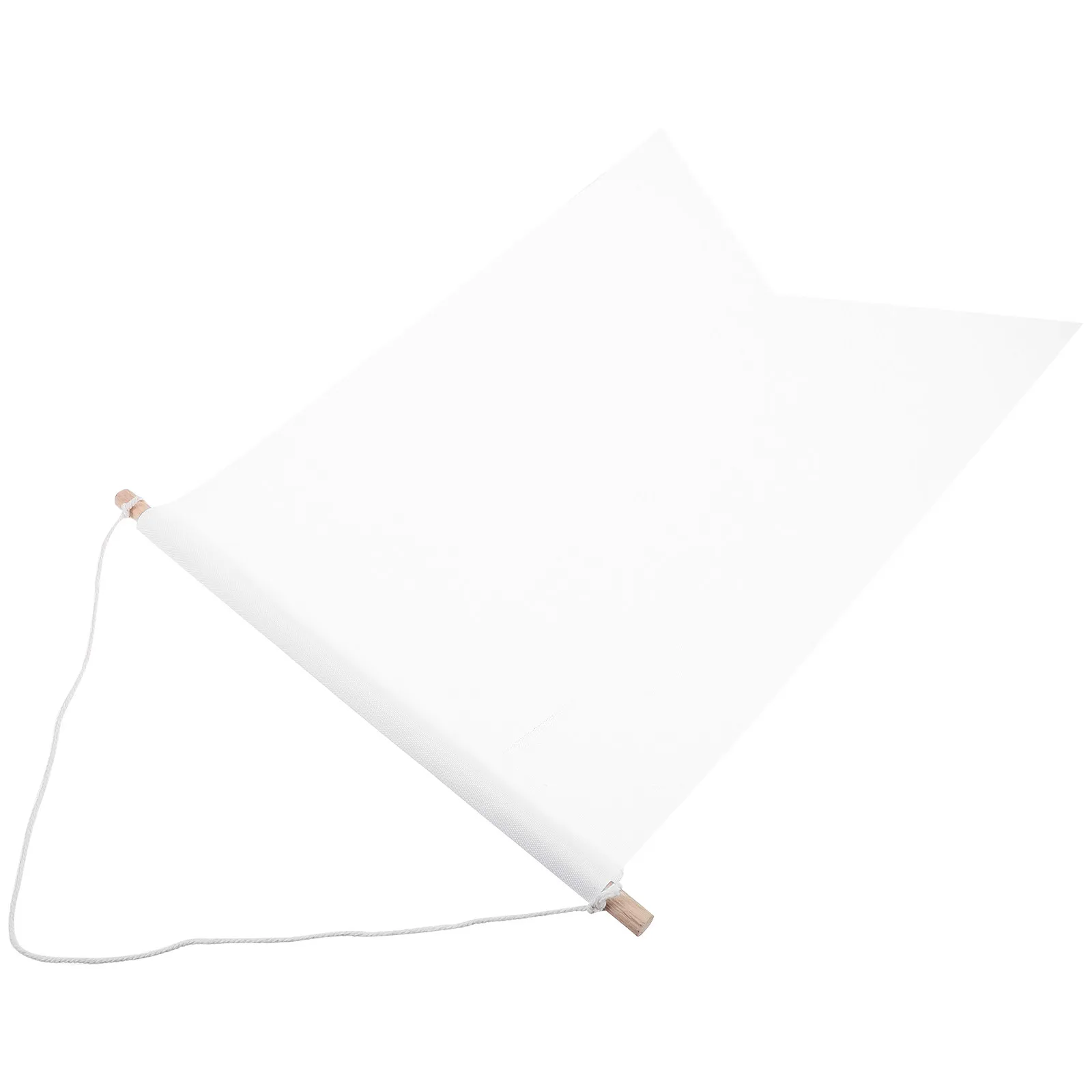 

Blank Canvas Garden Flags Wooden Pole Included Easy DIY Doodle Draw Write Decor for Holidays Parties Events