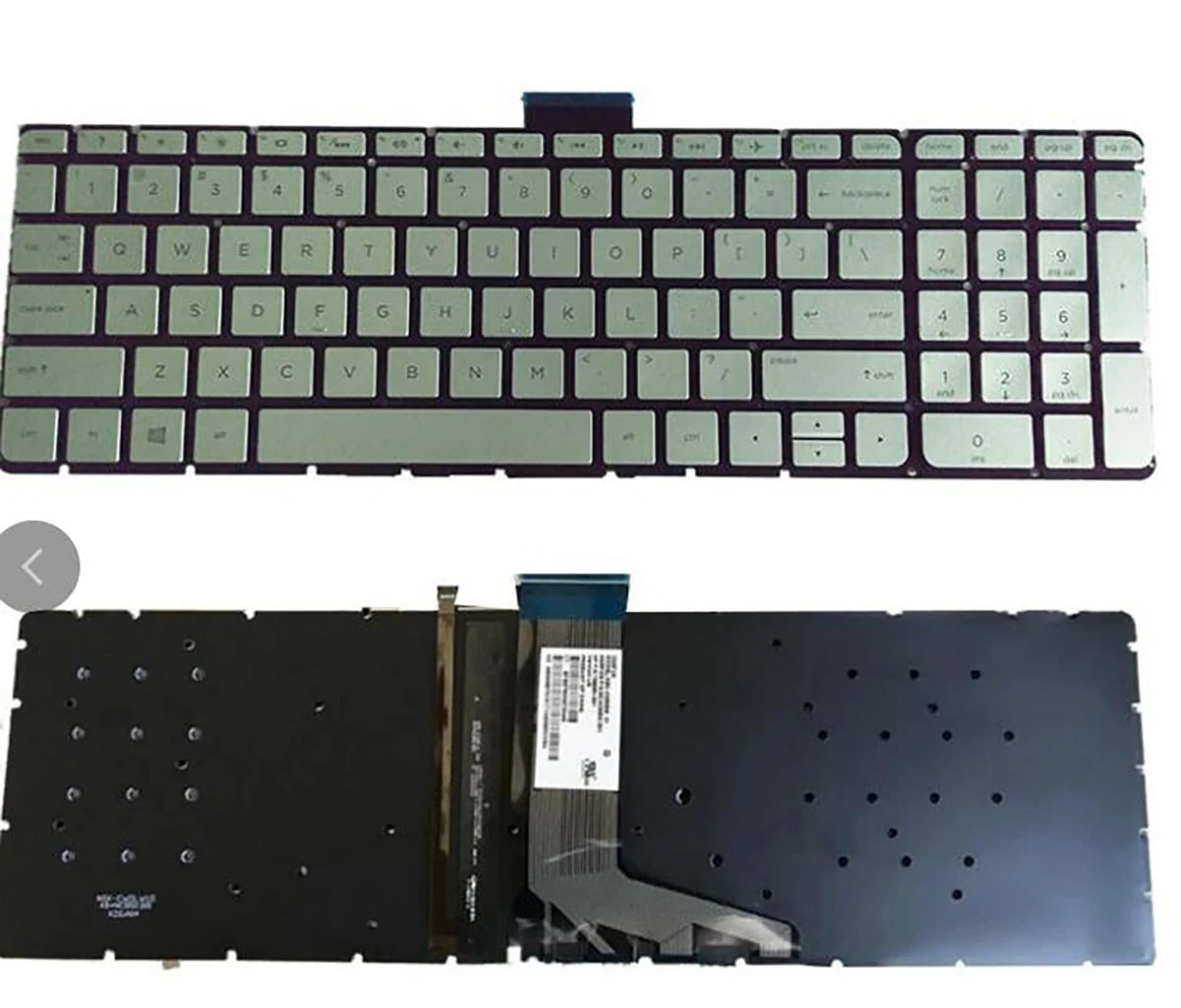 para hp Envy X360 M6-w100 M6-w101dx M6-w102dx M6-w105dx Teclado us Backlit Novo