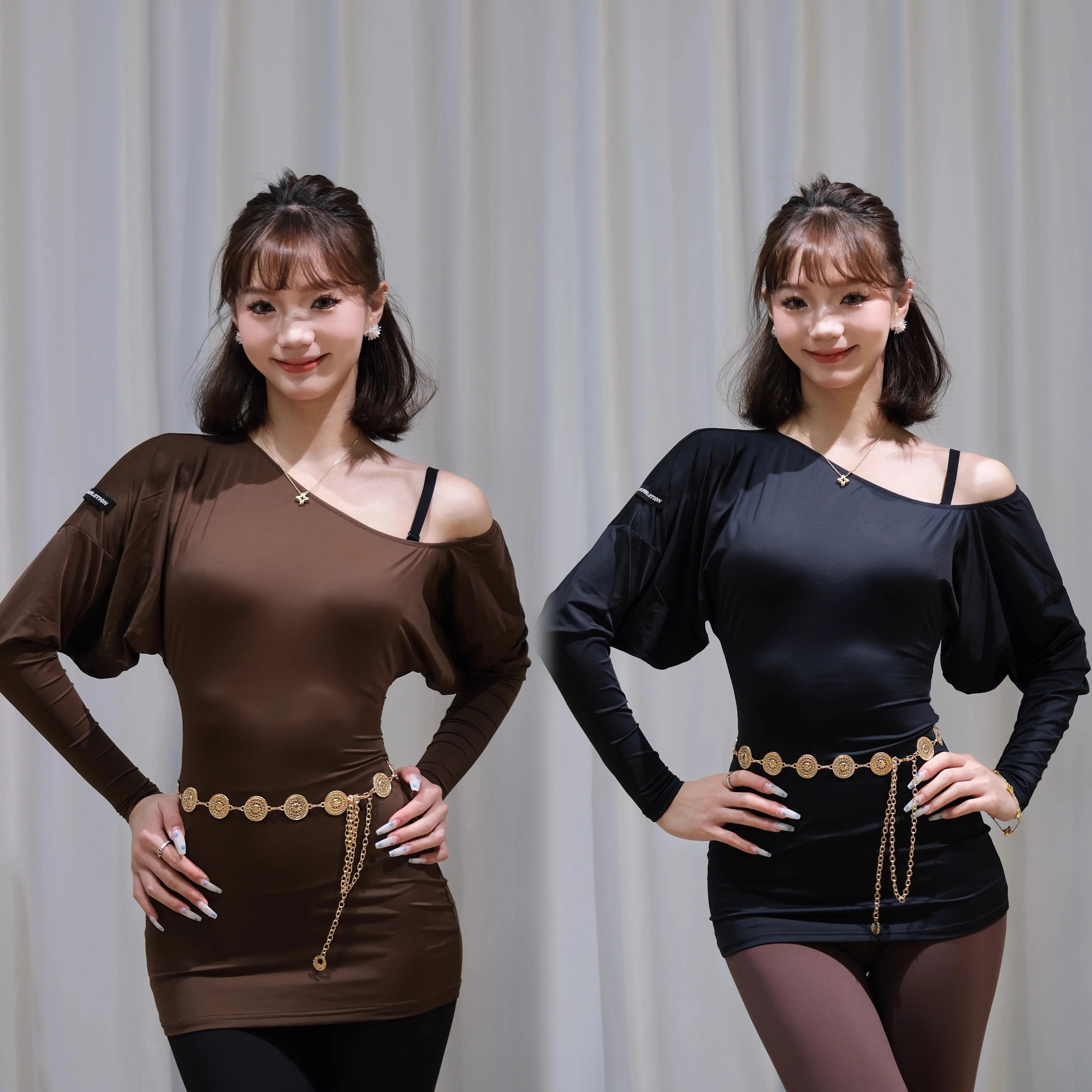 

2026 Новое платье для латинских танцев для женщин, тонкая тренировочная одежда с длинными рукавами, самба, чача, танго, одежда для латинских выступлений для взрослых, DQS21709