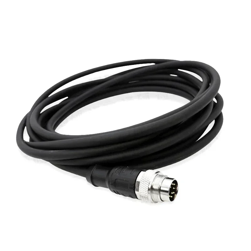 Kabel konektor Sensor, tahan air M16 2/3/4 // 5/6/7/8/12 Pin kabel konektor Sensor IP67 lurus/Siku pria wanita PVC berpelindung colokan penerbangan dengan Line