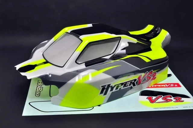 

OFNA/HOBAO RACING 85109 1/8 Hyper VS 2 Buggy Clear / Yellow Printed Body