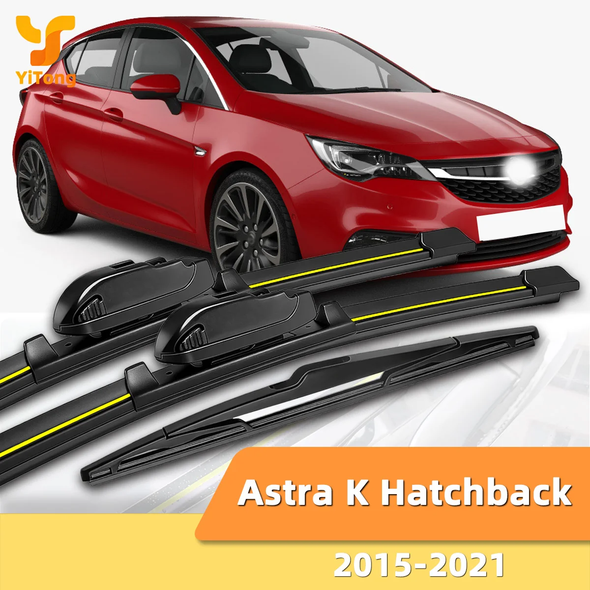 

Suitable For Opel Astra K Hatchback 2015-2021 Front And Rear Windshield Wipers Durable Accessories For Car Windshields 2017 2019