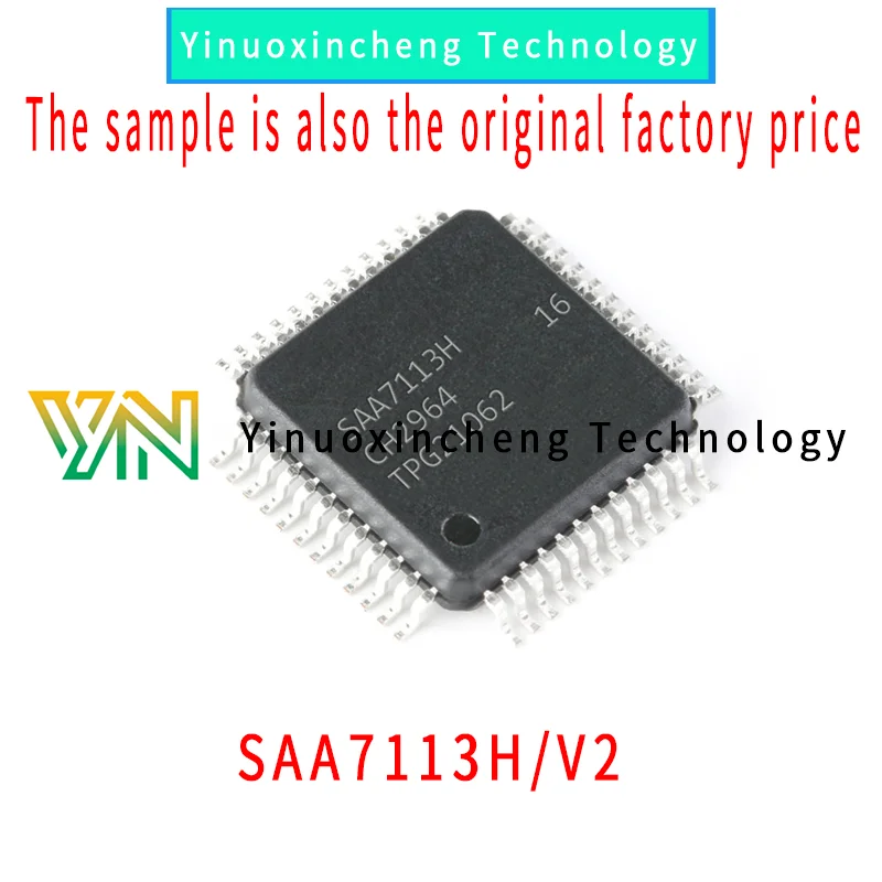 1PCS/LOT New original SAA7103H/V4 518 video encoder IC graphics control converter chip QFP-44