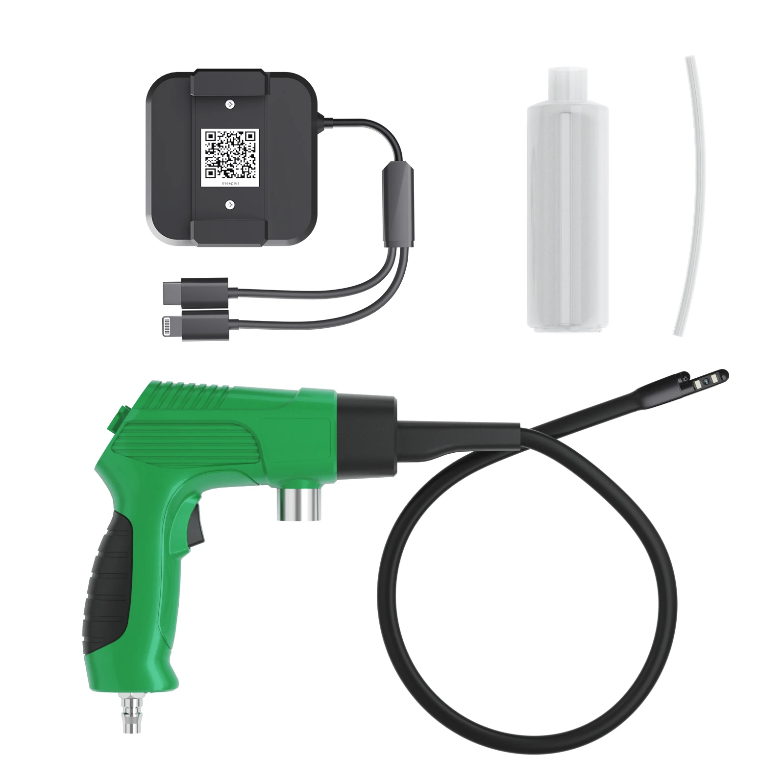2MP 1080P For Androi ISO Side Spraying  Air Conditioner Cleaning Endoscope Visual Cleaning Gun CMOS Borescope  Otoscope Camera