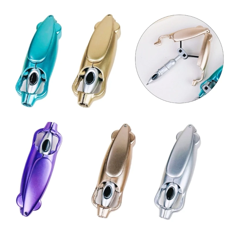 قلم حبر جاف مرن قابل للتحويل قلم كتابة مضحك لمكافأة فئة الطلاب K1KF