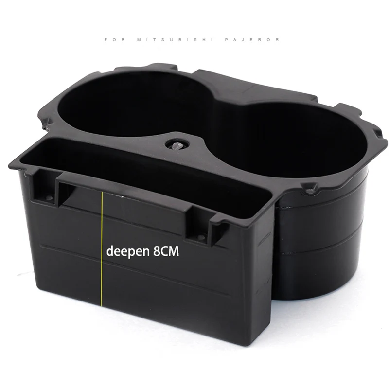 V97 V93 V87 For Mitsubishi Pajero Central Control Cup Holder Shogun Drinks Holders Deepened Montero Interior Accessories