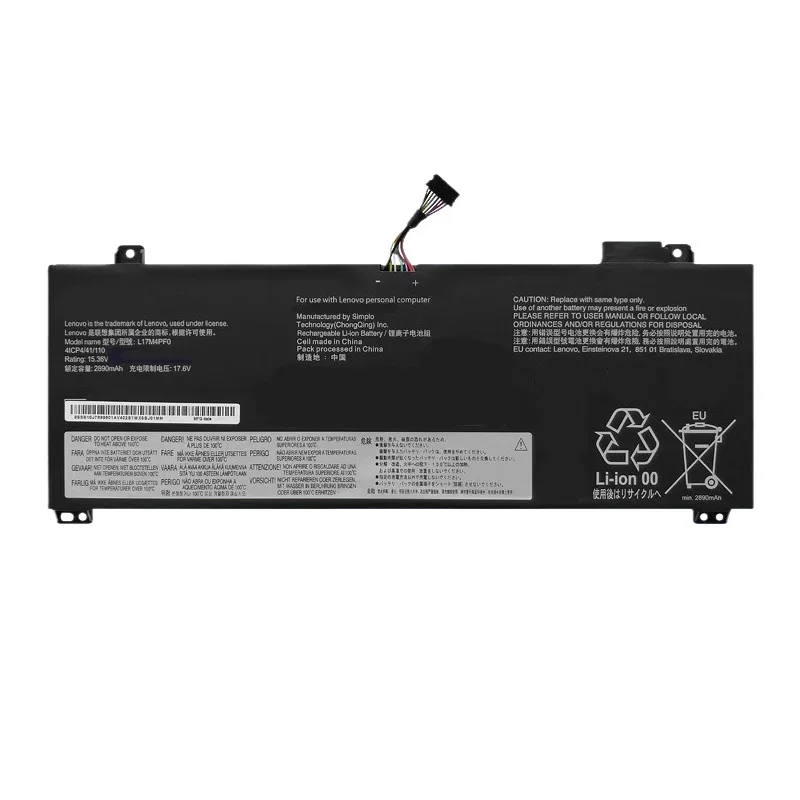 15.36V 2964mAh L17C4PF0 L17M4PF0 Bateria do laptopa Lenovo Ideapad S530-13IWL S530-13IML Xiaoxin Air 13IWL 5B10R38650 5B10R38649