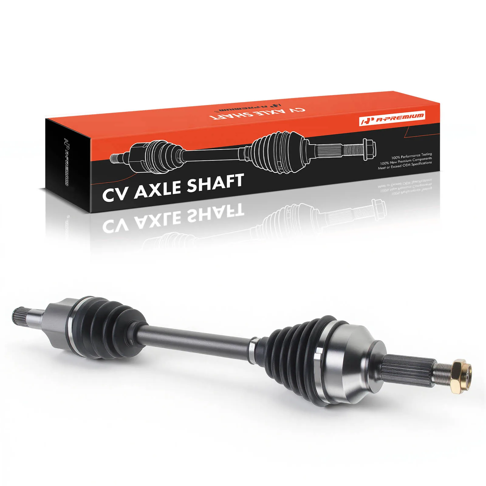 A-Premium Front Driver Side CV Axle Assembly for Jaguar X-Type 2002-2008 - view 8