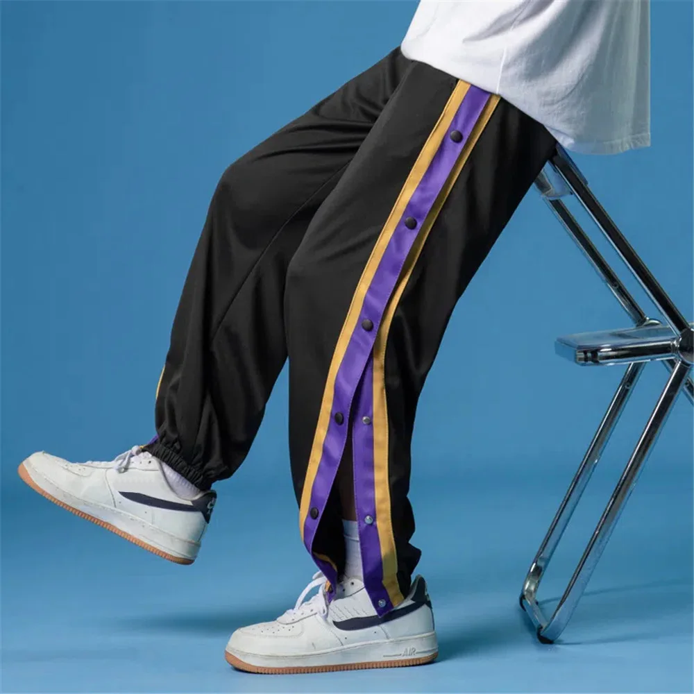 Men Kids Children Women Running Sport Pants Football Training Joggings Sweatpants Basketball Soccer Hip Hop Buttons Trousers 04