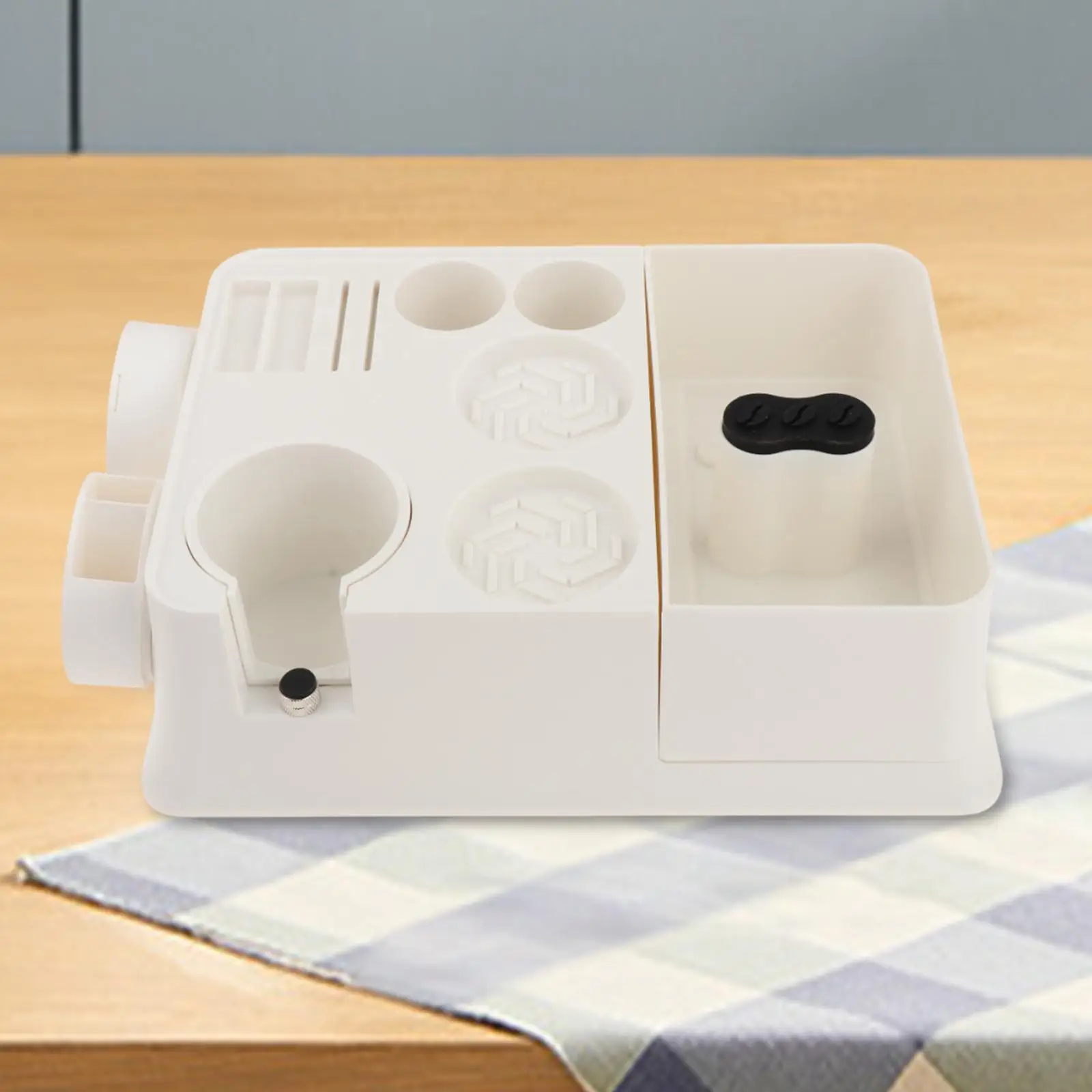 

Подставка для тампера для кофе и держатель портафильтра Подставка для тампера для эспрессо Нескользящая станция для утрамбовки кофе для кухни, кафе