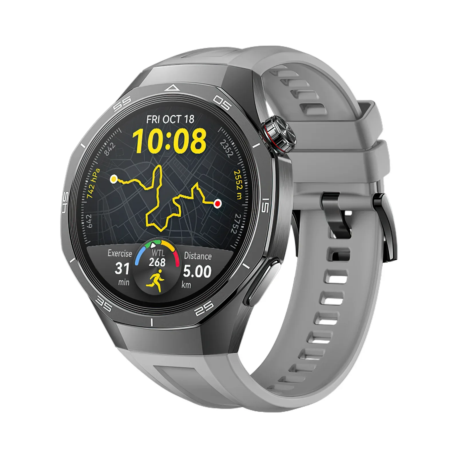 For Huawei Watch GT5 Pro 46mm Official Silicone Sport Band Bracelet Correa For Huawei Watch GT 5 Pro 46MM Women Men Watchband