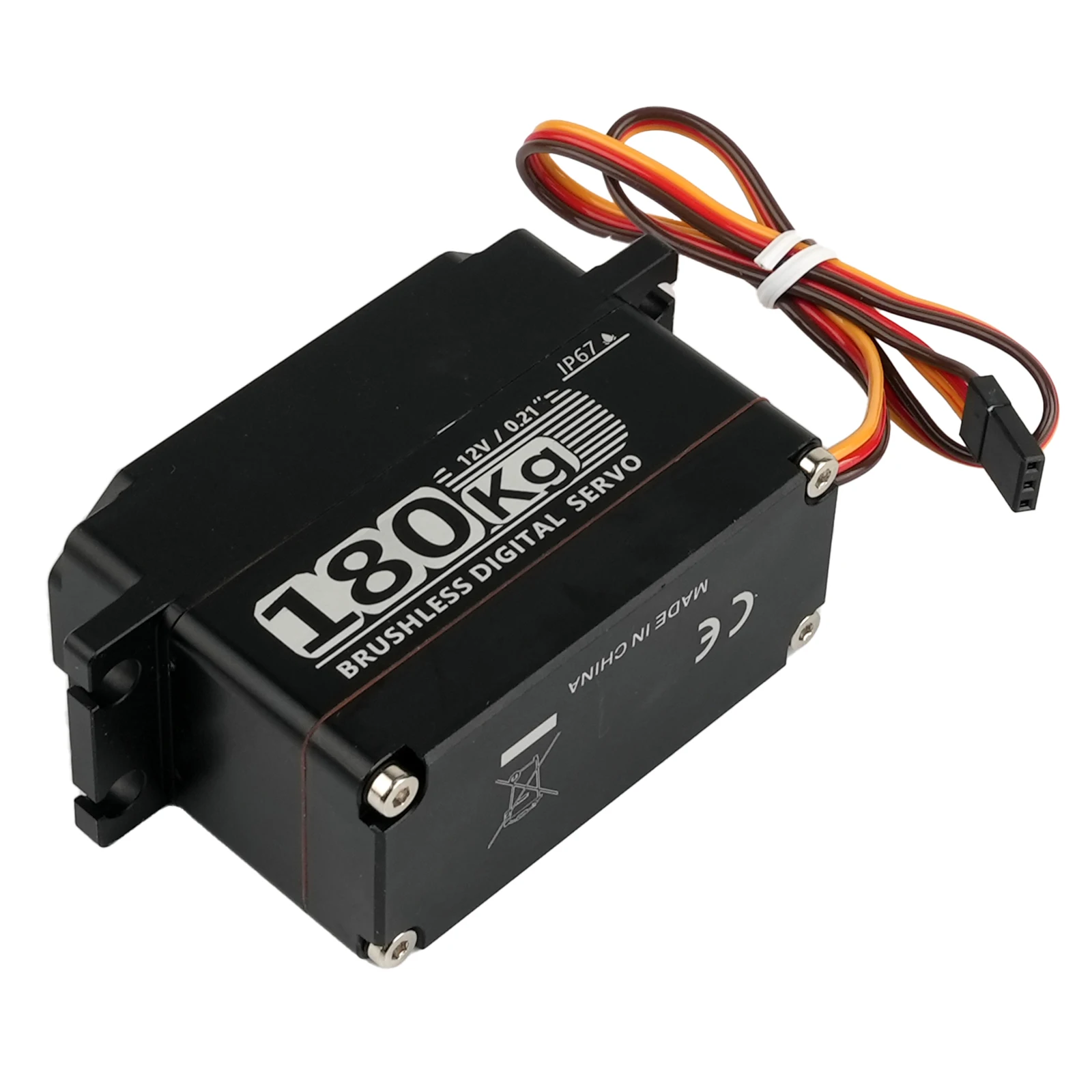 180 kg digitales bürstenloses Servo mit hohem Drehmoment, 12 V, wasserdichtes Metallgetriebe für 1/5 RC Baja Car Redcat HPI LOSI XL 5T SAVOX-0236