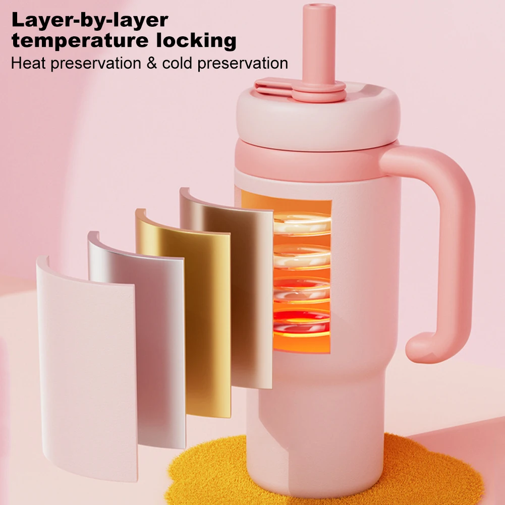 710 مللي كوب نافورة الحوت من الفولاذ المقاوم للصدأ العالمي مع مقبض أكواب مياه الحوت أدوات الشرب مثالية للمراهقين والكبار