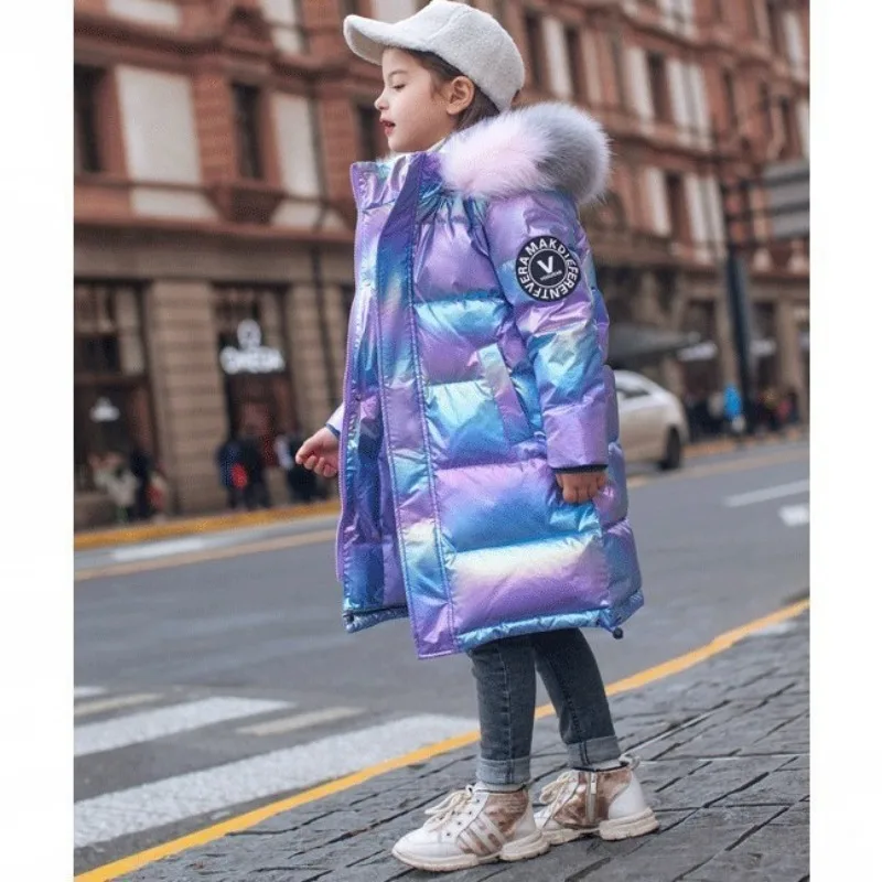 5-14 anni giacche invernali per adolescenti per ragazzi ragazze cappotto addensare caldo bambini parka moda con cappuccio impermeabile Outwear