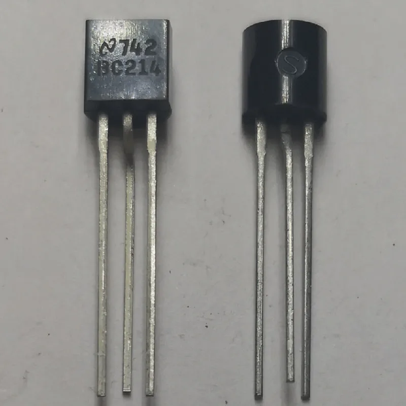 10PCS  BC214 C214 triode Process 63 PNP Medium Power TO-92
