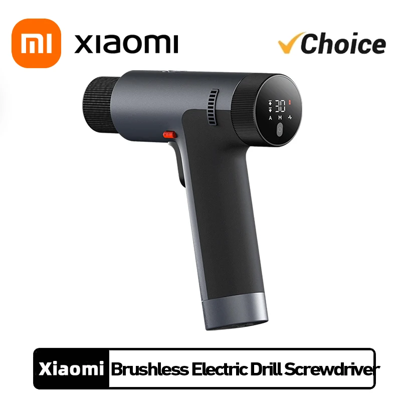 

Xiaomi Mijia Brushless Electric Drill Screwdriver Smart Home Power Tool Type-C Rechargeable Multi-functional Cordless Drill
