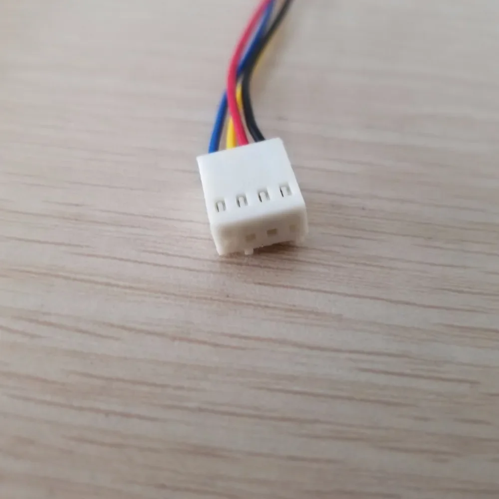 Placa gráfica Ventilador, 4Pin Mini para 2 Port, 3Pin, 4P Adaptador, Extensão Cabo de alimentação PVC, masculino e feminino, 26 centímetros