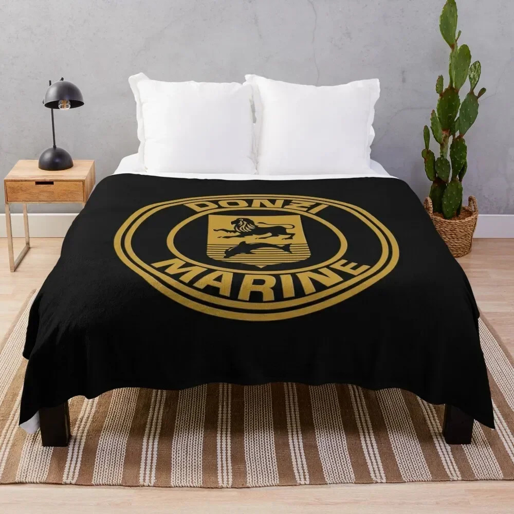 

DONZI YACHTS Throw Blanket Stylish Decor Blanket Gift for Friends Roommate