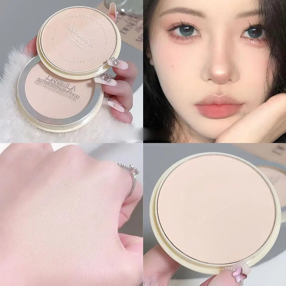 Puder wygładzający z efektem soft focus, kontrolujący wydzielanie sebum, wodoodporny, długotrwały, wykończeniowy puder do makijażu, redukujący widoczność porów, korektor, upiększający prezent dla kobiet.